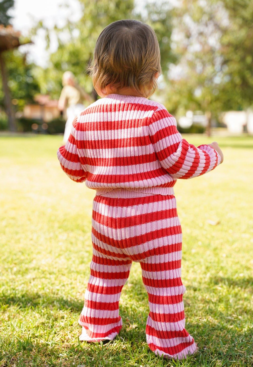 Strawberry Sundae Flare Pants - 5Y
