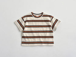 90’s Tee - Bronze Stripe