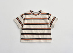 90’s Tee - Bronze Stripe - LAST ONE 3/5Y