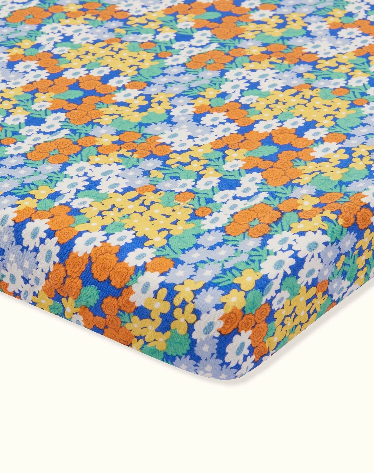 Lola Floral Fitted Cot Sheet