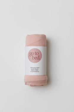 Jersey Swaddle in Rose