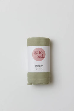 Jersey Swaddle in Sage