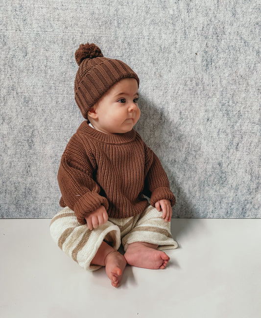 Cosy Knit - Chocolate